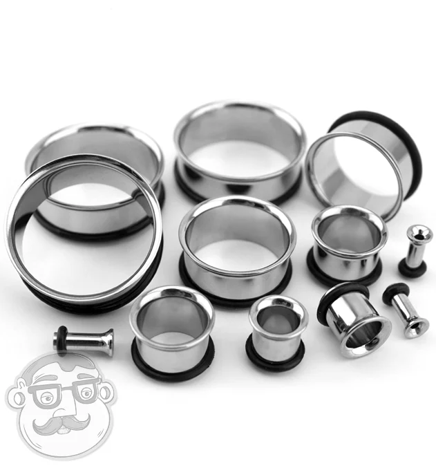 Titanium Single Flare Tunnel Plugs - Mrs Treak