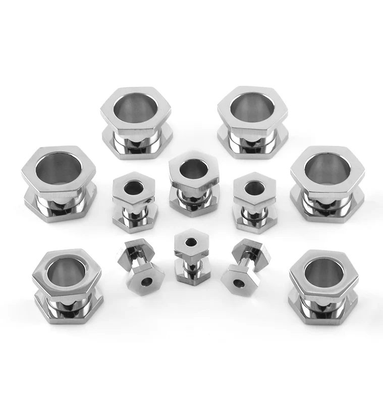 Hexagon Stainless Steel Tunnels - Mrs Treak