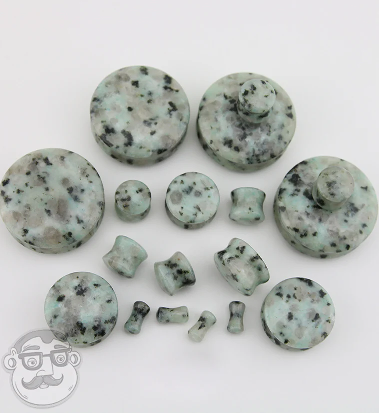 Sesame Jasper Stone Plugs - Mrs Treak