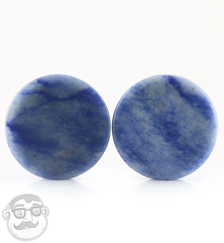 Blue Aventurine Stone Plugs - Mrs Treak