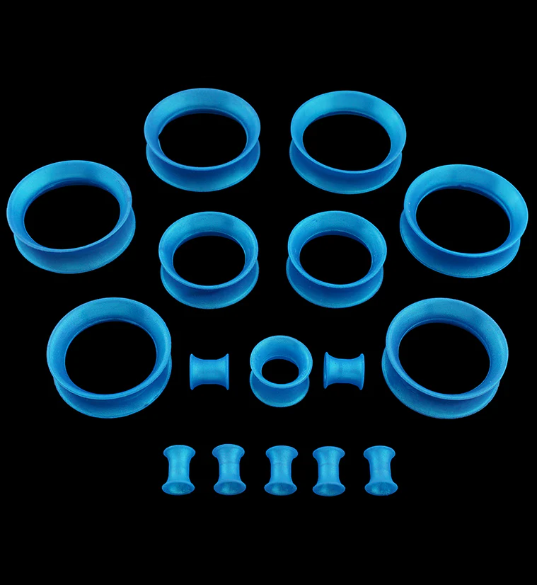 Kaos Sea Blue Pearl Silicone Skin Eyelets - Mrs Treak