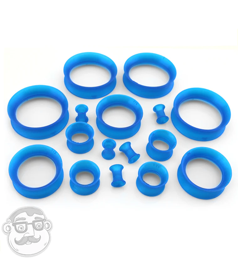 Kaos Cobalt Blue Pearl Silicone Skin Eyelets - Mrs Treak