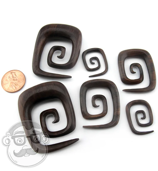 Sono Wood Square Spirals - Mrs Treak