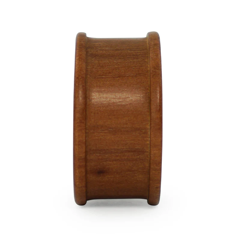 Two Tone Saba & Sono Concave Wood Tunnel Plugs - Mrs Treak