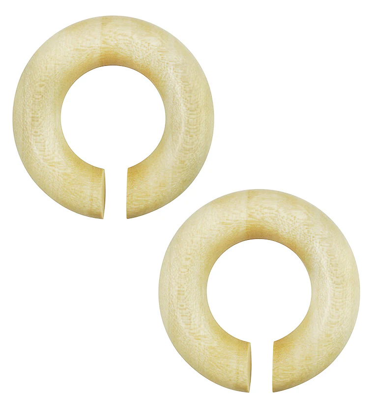 Crocodile Wooden Hoop Plugs - Mrs Treak