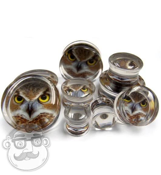 Clear Owl Plugs - Mrs Treak