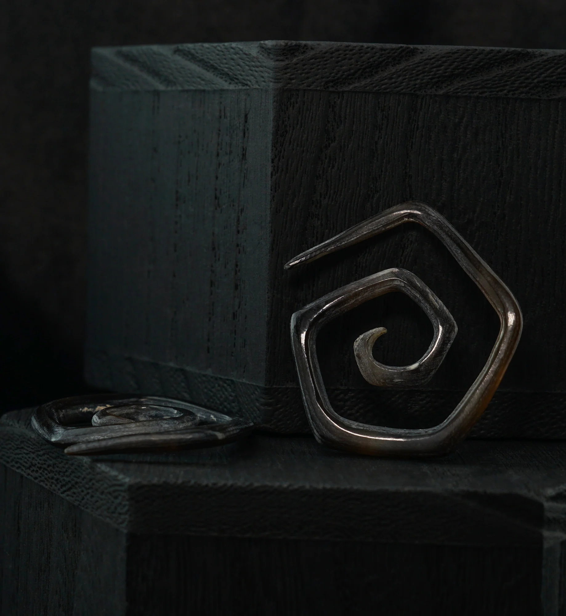 Octagon Horn Spirals - Mrs Treak