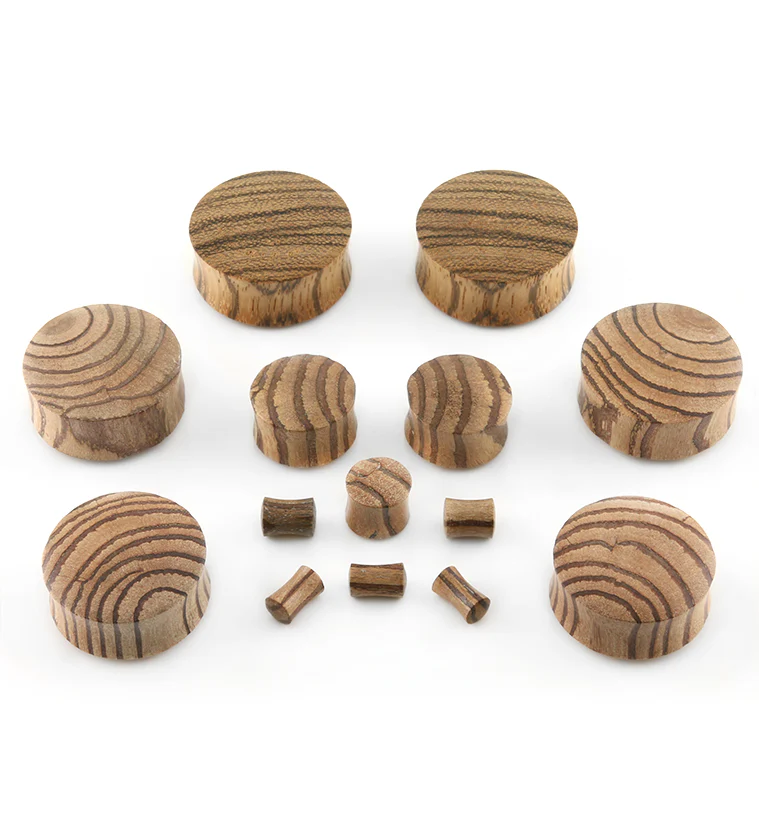 Zebrawood Plugs - Mrs Treak