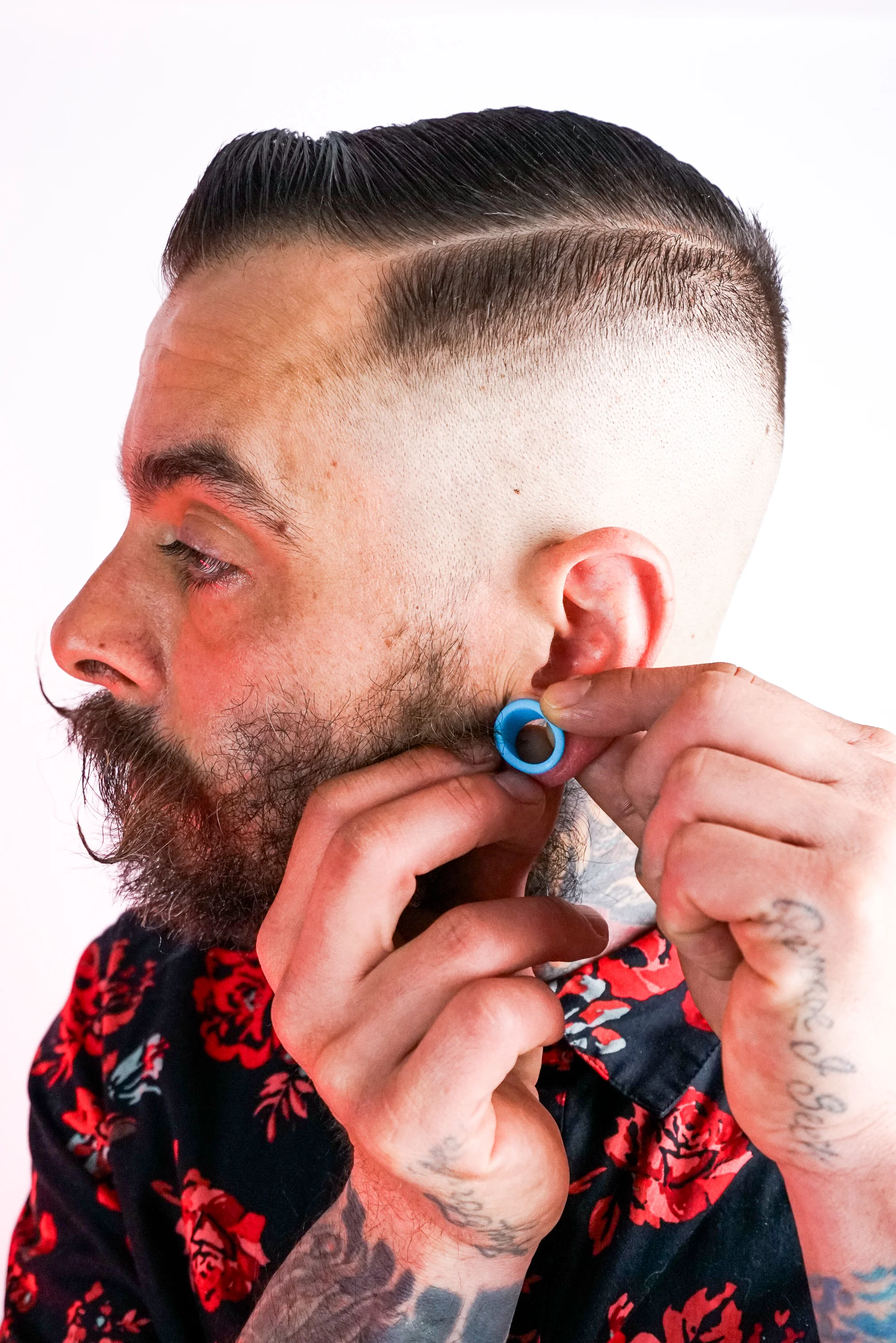 Light Blue Silicone Tunnels - Mrs Treak