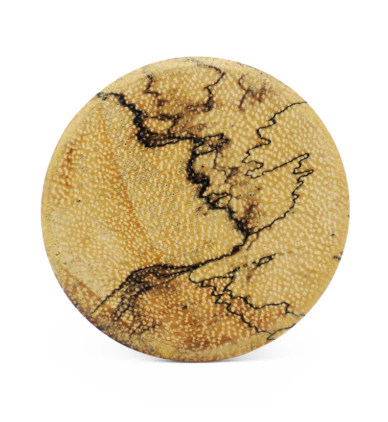 Single Flare Tamarind Wood Plugs - Mrs Treak