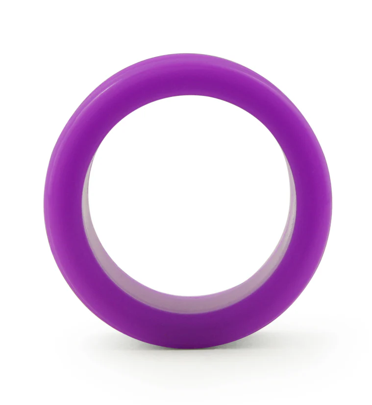 Purple Silicone Tunnels - Mrs Treak