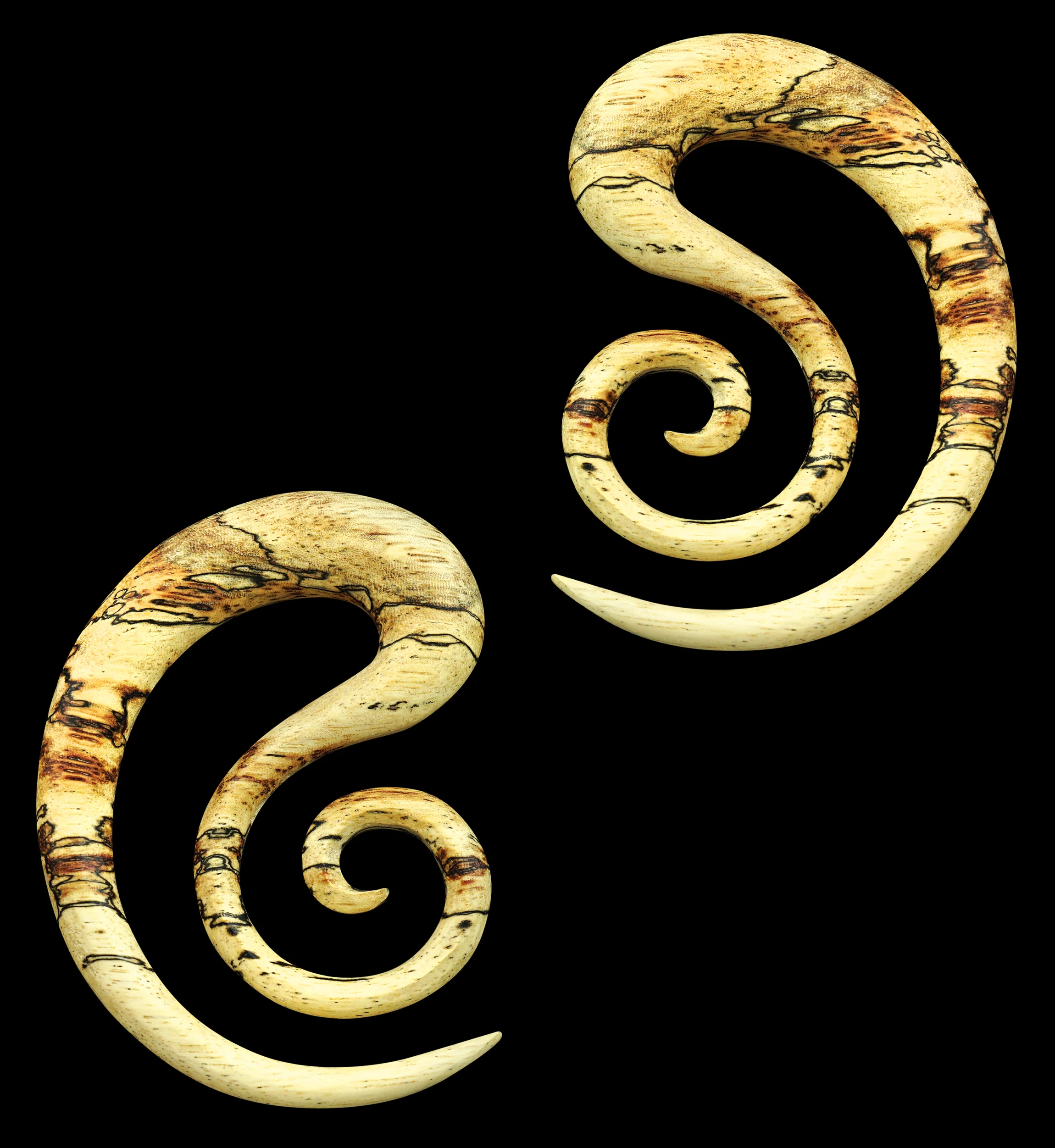 Helical Tamarind Wood Hangers - Mrs Treak