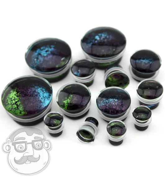 Glimmer Glass Plugs - Mrs Treak