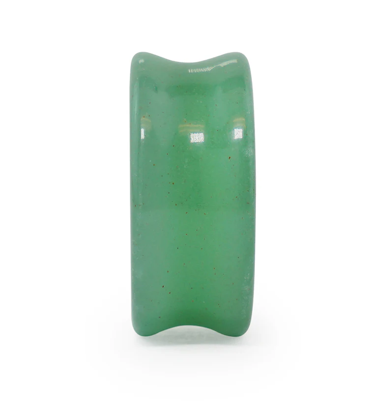 Aventurine Green Stone Plugs - Mrs Treak