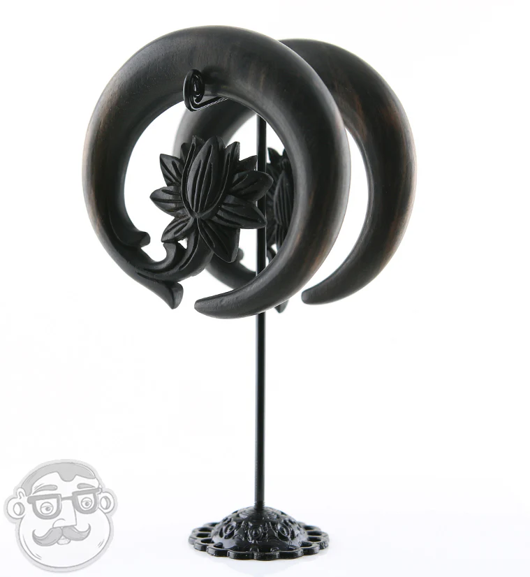 Wooden Water Lily Hoops - Mrs Treak