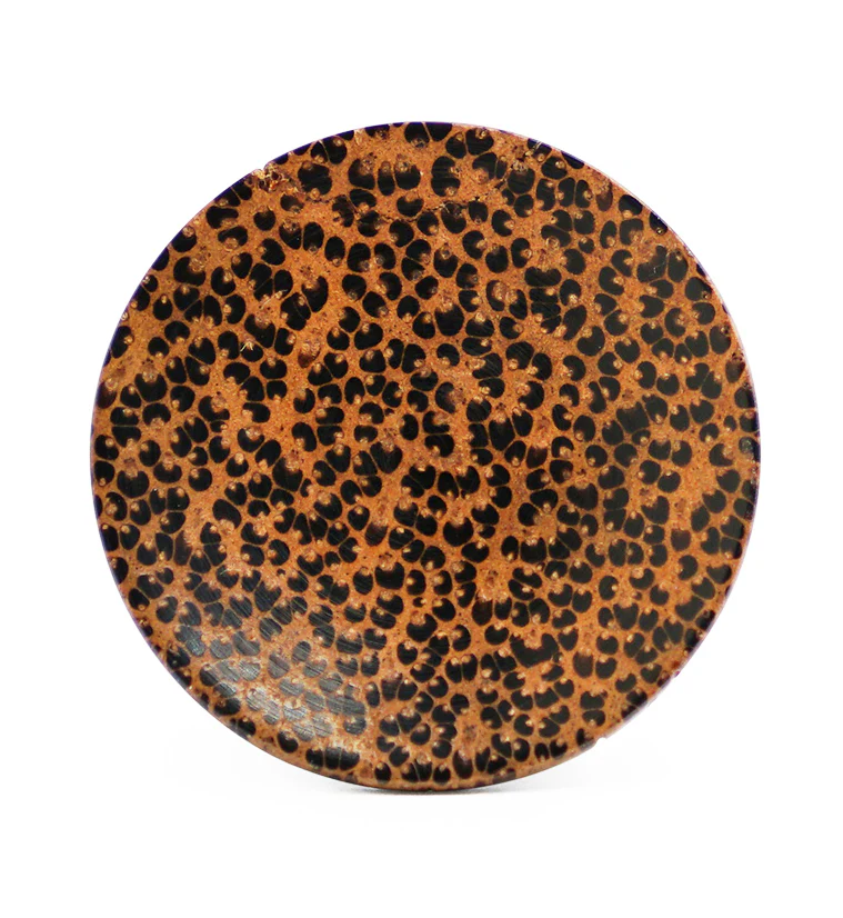 Single Flare Coconut Wood Plugs - Mrs Treak