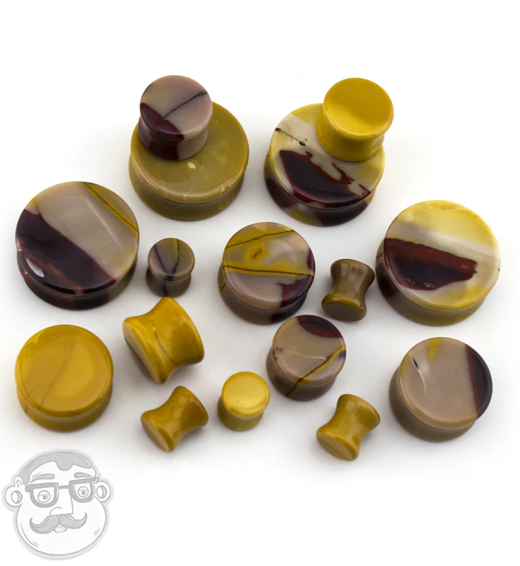 Mookaite Stone Plugs - Mrs Treak