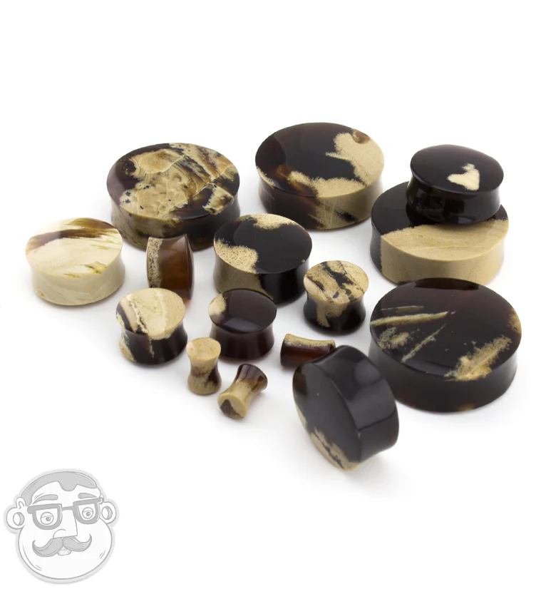 Zebra Amber Plugs - Mrs Treak