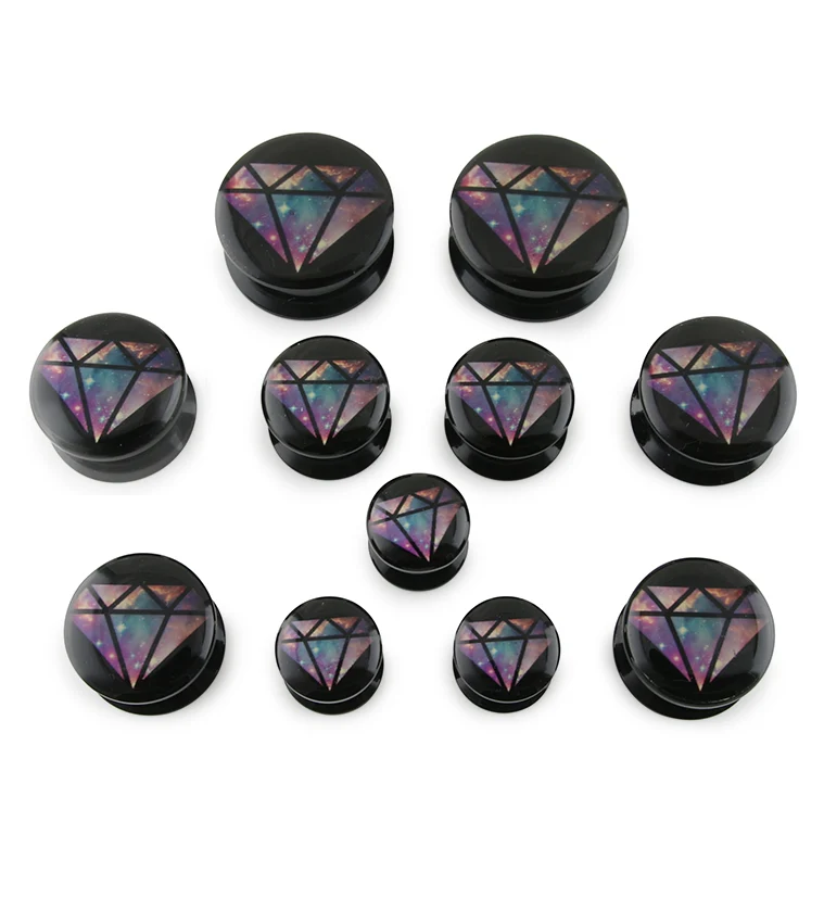 Galaxy Diamond Plugs - Mrs Treak