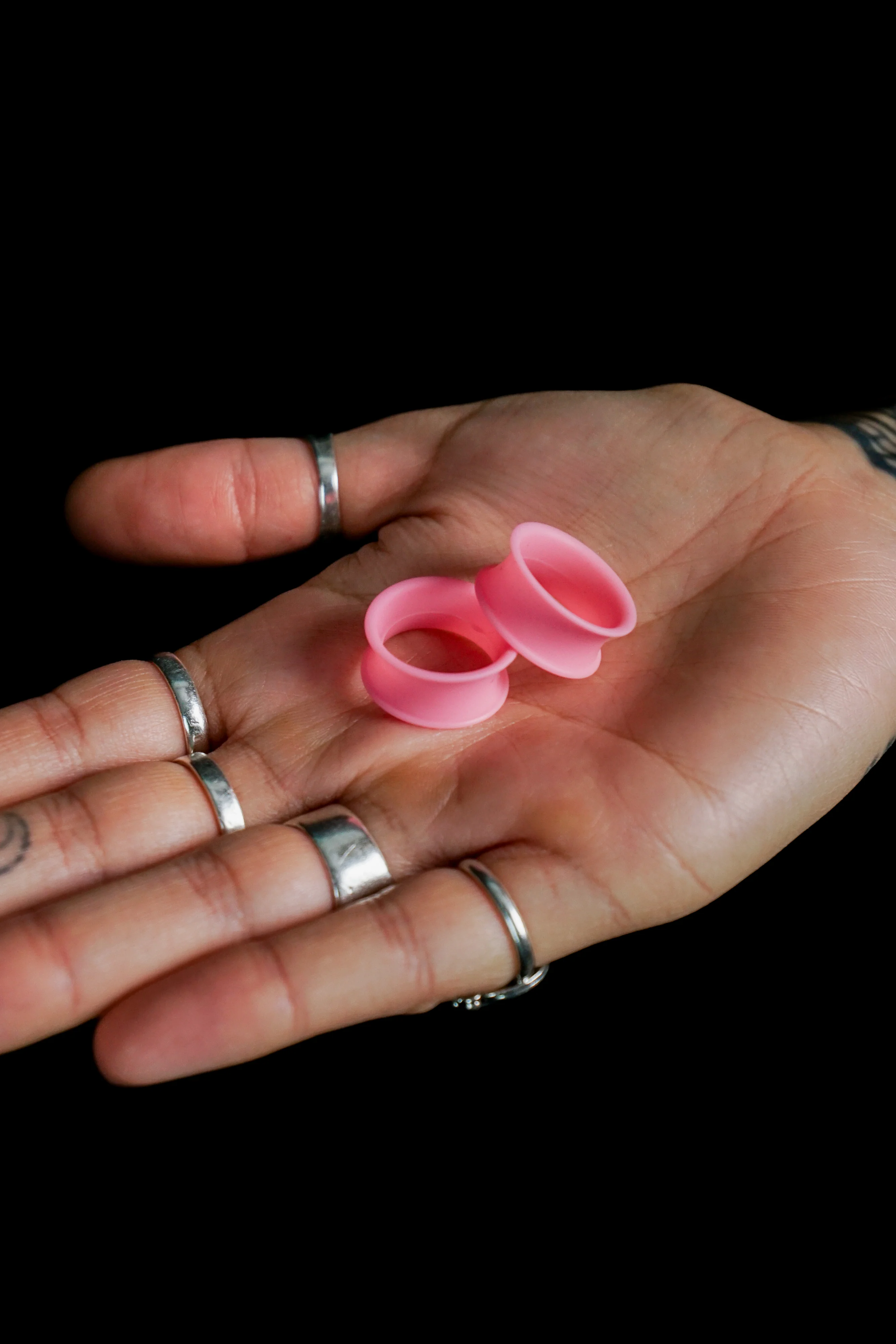 Bubblegum Pink Matte Silicone Ear Skins - Mrs Treak