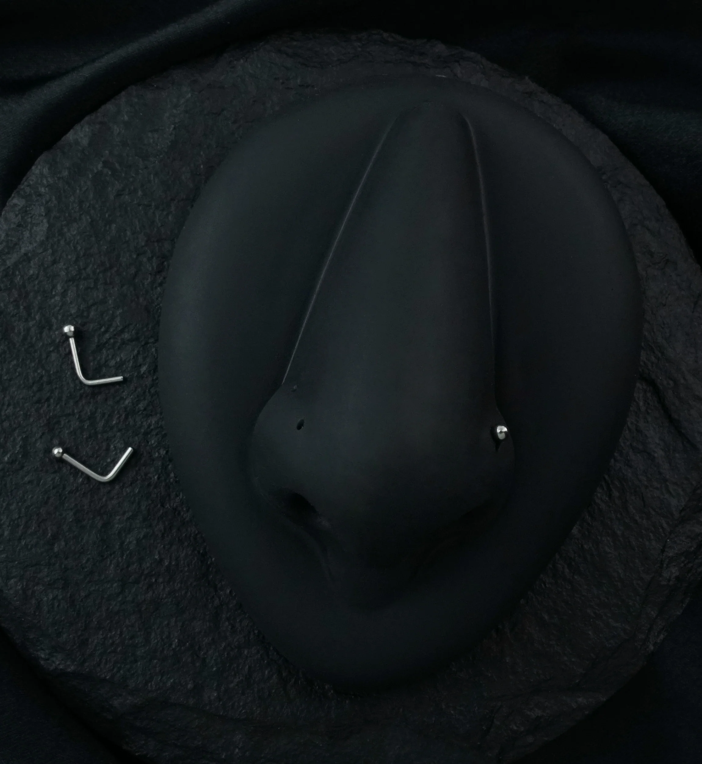 Ball Top L Bend Nose Ring - Mrs Treak