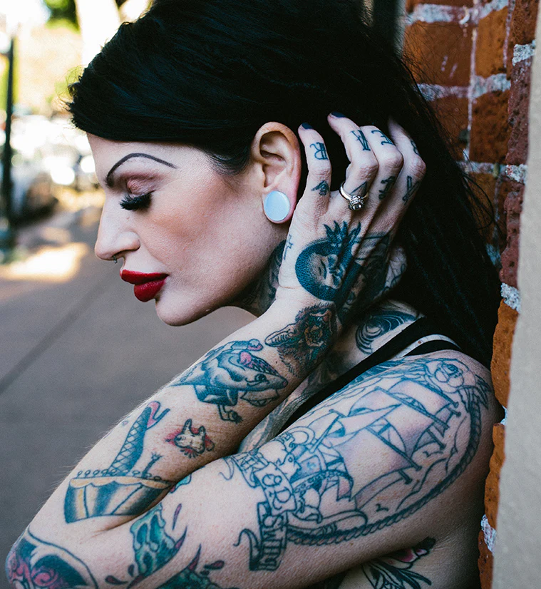 Opalite Glass Plugs - Mrs Treak