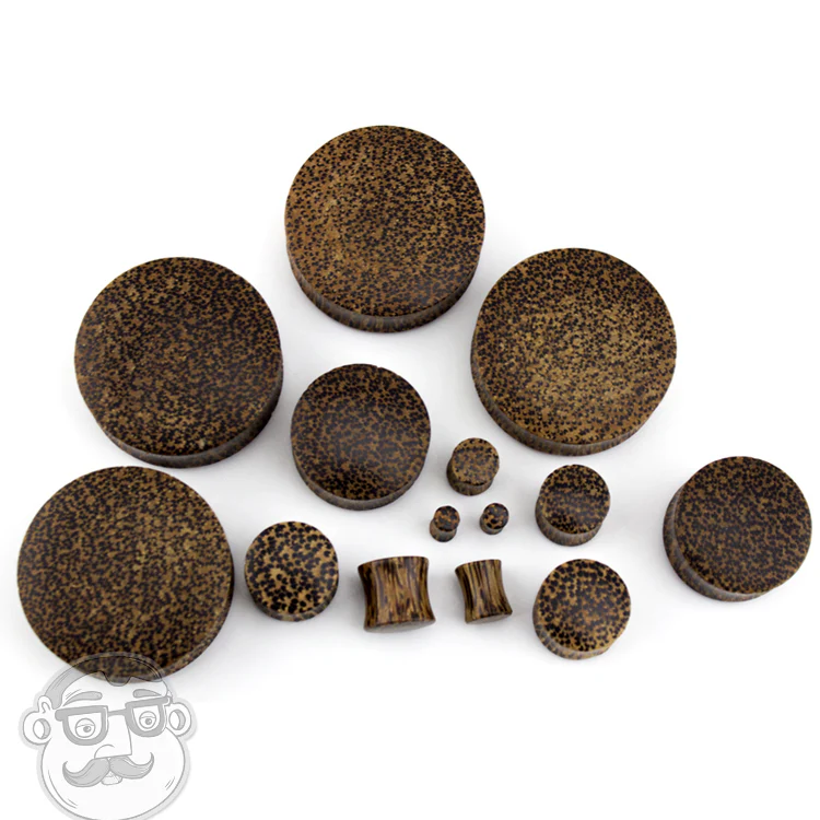 Coconut Wood Plugs - Mrs Treak