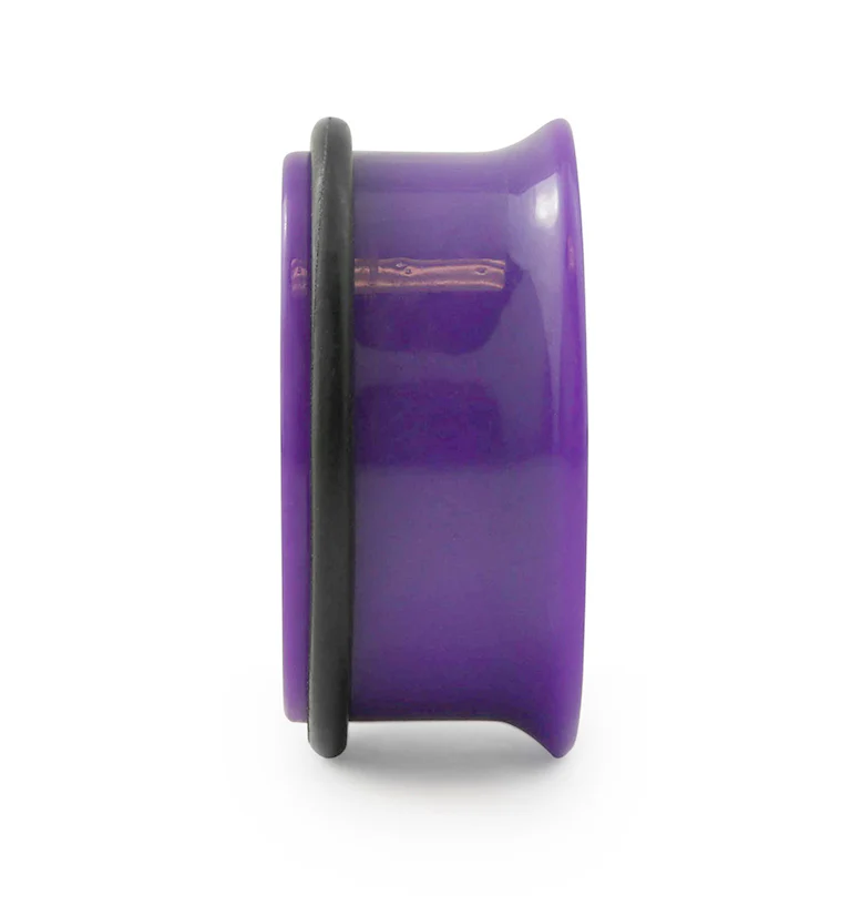 Purple Single Flare Plugs - Mrs Treak