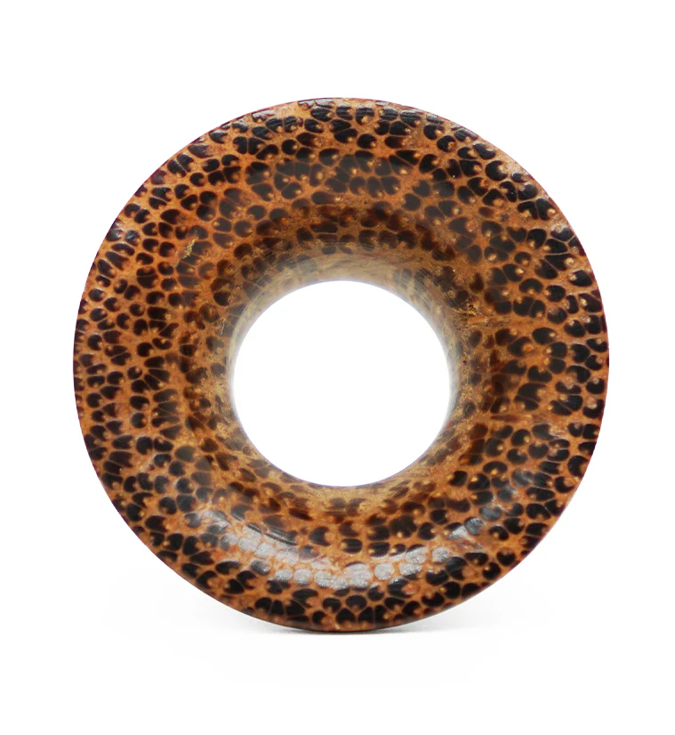 Single Flare Coconut Wood Tunnels - Mrs Treak