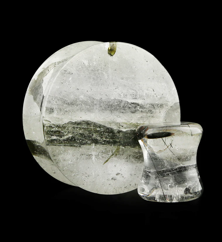 Tourmalated Quartz Plugs - Mrs Treak