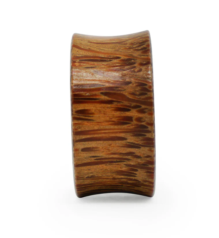 Coconut Wooden Tunnels with White Resin Inlay - Mrs Treak