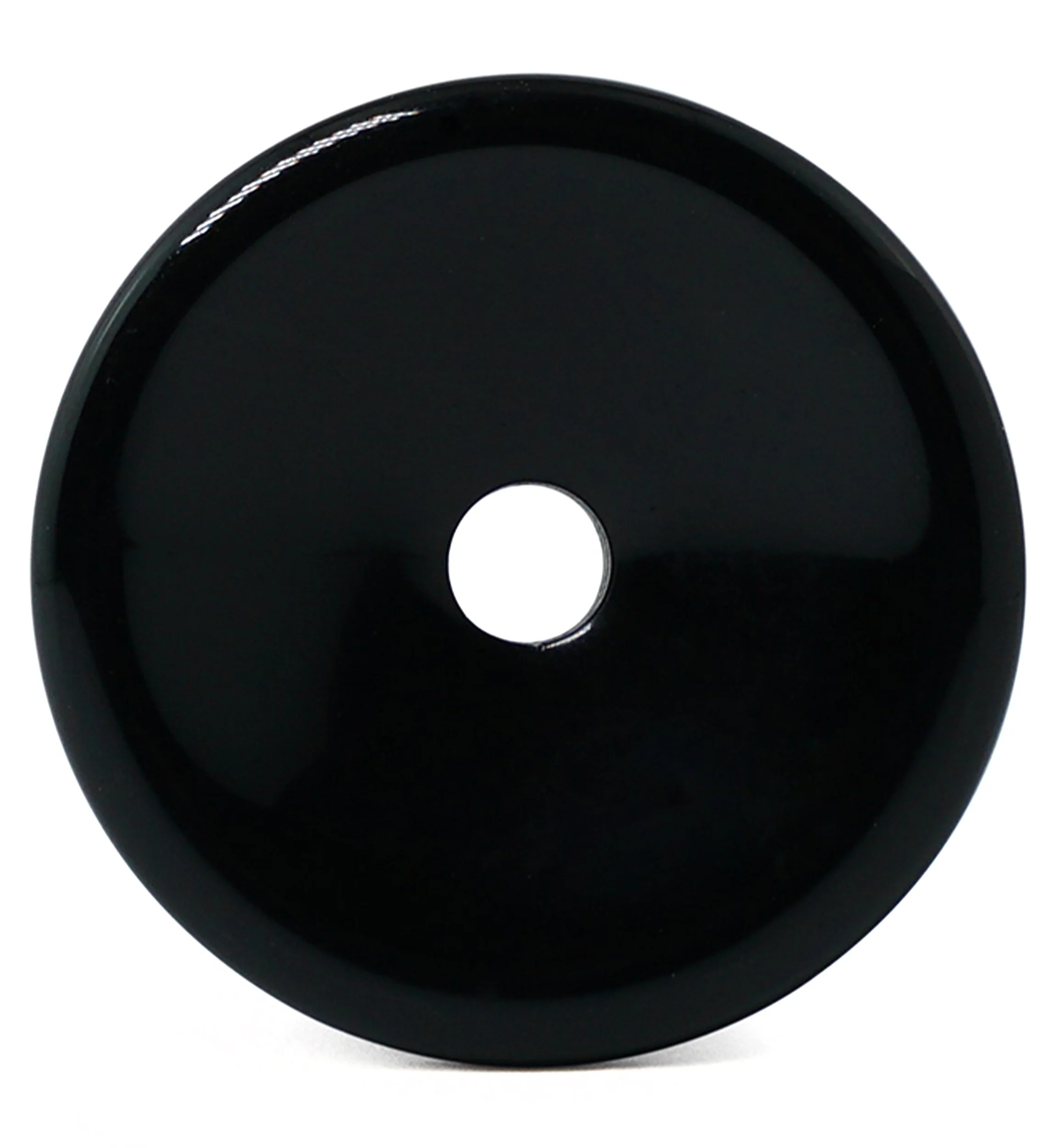 Black Obsidian Thick Wall Tunnels - Mrs Treak