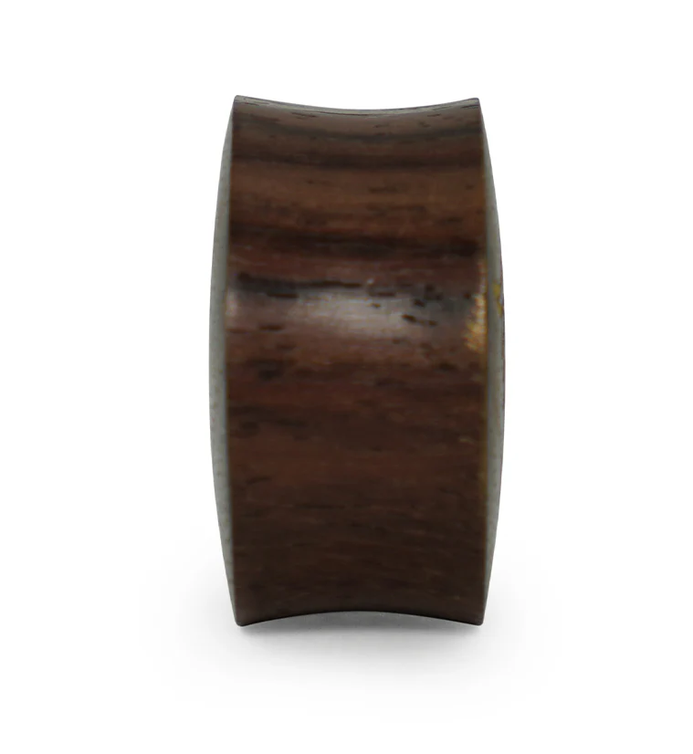 Engraved Golden Owl Sono Wood Plugs - Mrs Treak