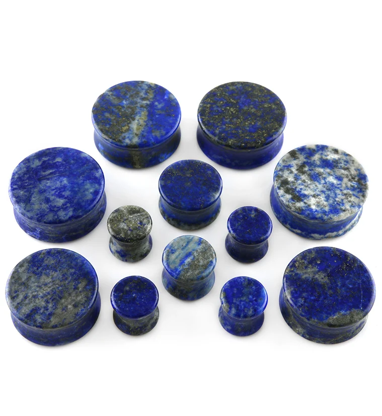 Lapis Lazuli Stone Plugs - Mrs Treak
