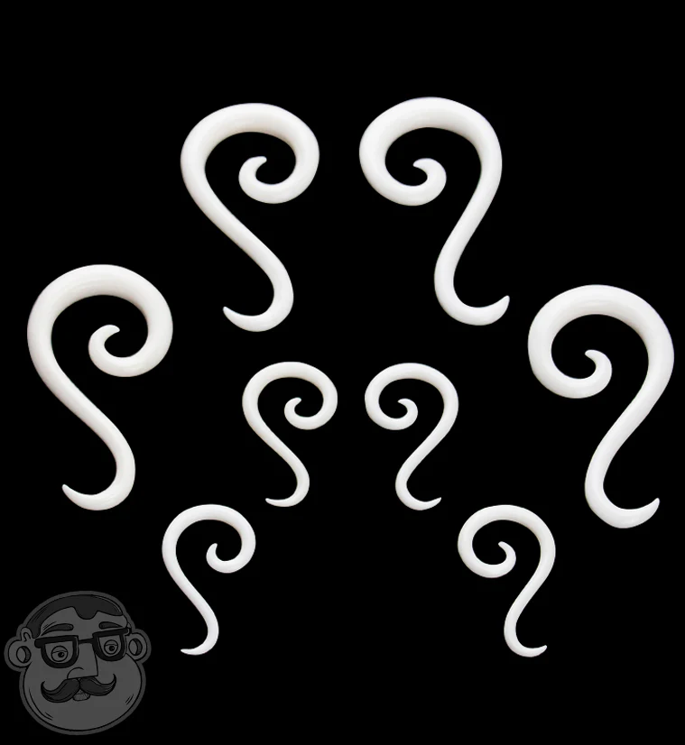 Bone Tail Spirals - Mrs Treak