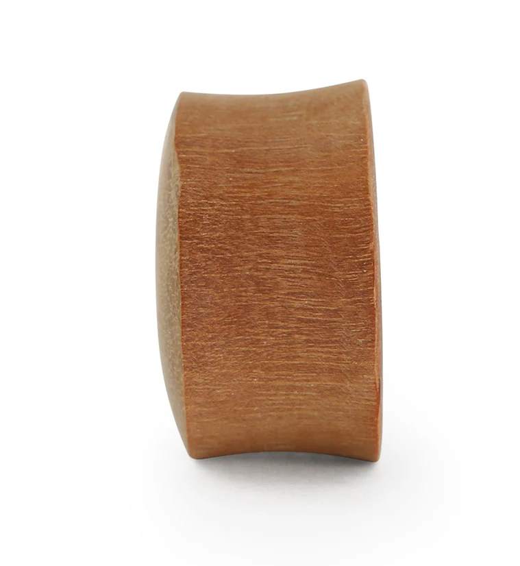 Saba Wood Plugs With Coconut Inlay - Mrs Treak