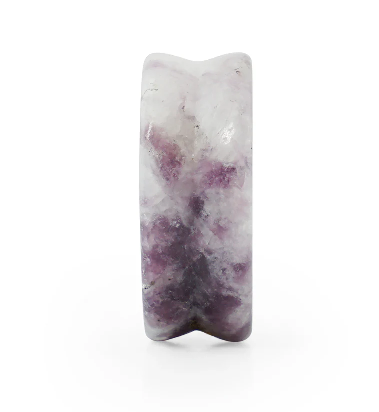 Lepidolite Precious Stone Plugs - Mrs Treak