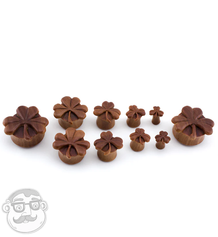 Shamrock Saba Wood Plugs - Mrs Treak