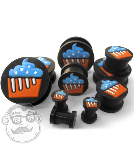 Silicone 3D Cupcake Plugs - Mrs Treak