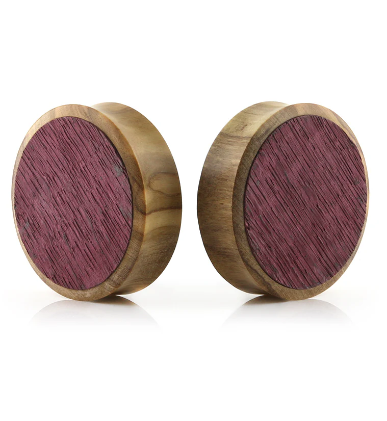 Olive Wood Plugs X Wine Barrel Inlays - Mrs Treak