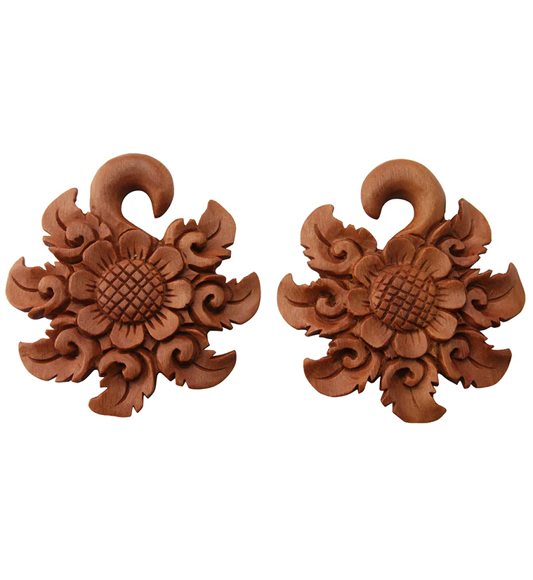 Tribal Flower Wooden Hangers - Mrs Treak