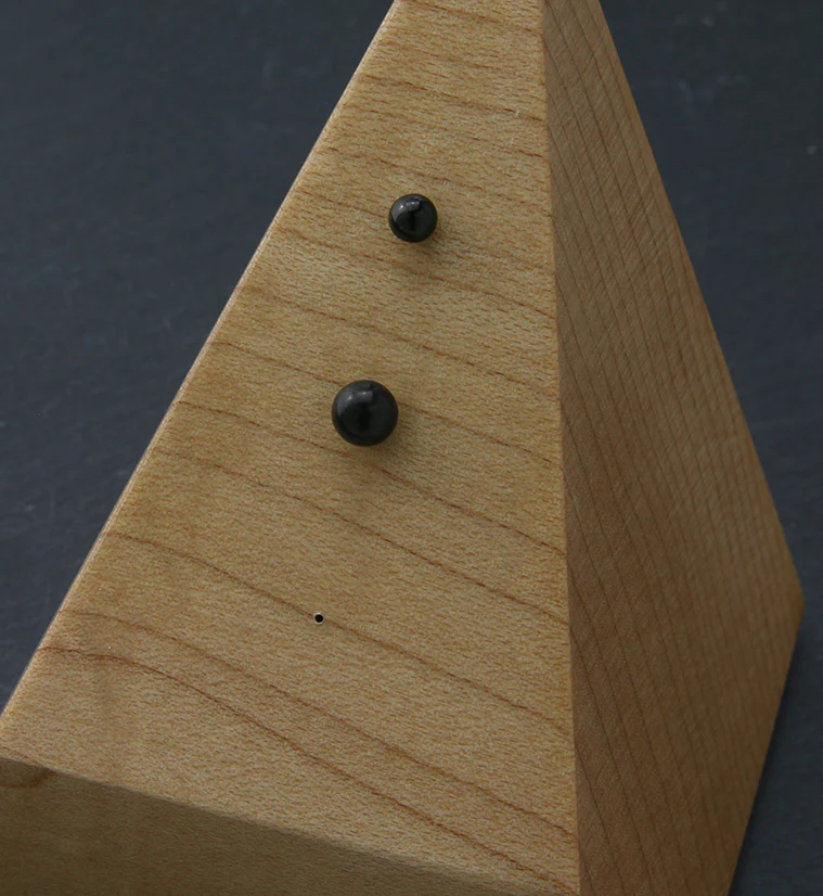 Black PVD Ball Titanium Threadless Top - Mrs Treak