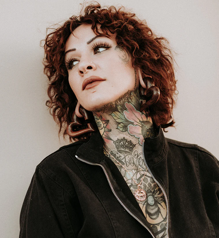 Wooden Heart Hanger Plugs - Mrs Treak