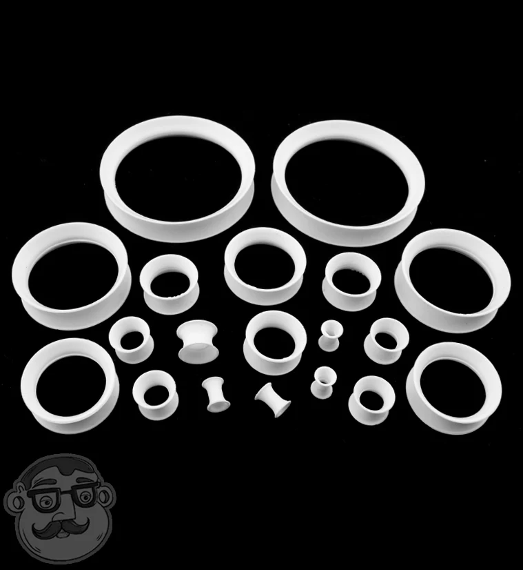 Kaos White Silicone Skin Eyelets - Mrs Treak
