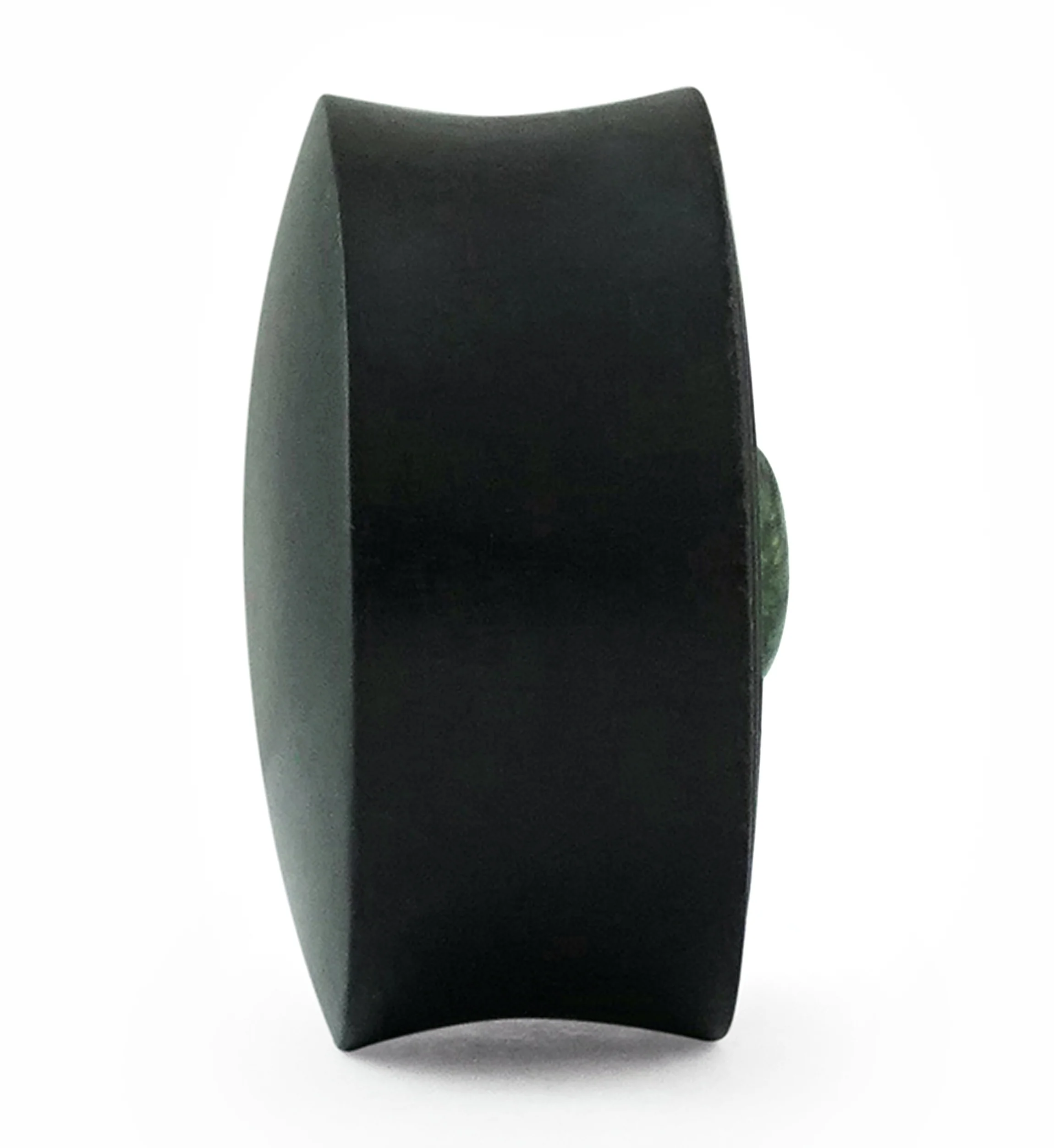 Ecliptic Seraphinite Stone Areng Wood Double Flare Plugs - Mrs Treak