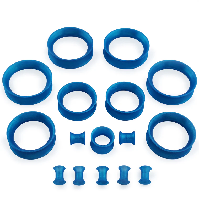 Kaos Sea Blue Pearl Silicone Skin Eyelets - Mrs Treak