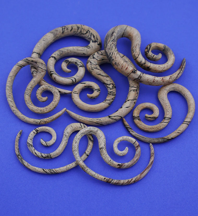 Helical Tamarind Wood Hangers - Mrs Treak