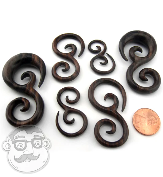 Areng Wood Vine Spirals - Mrs Treak