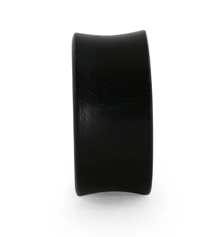 Black & Pink Wood Skateboard Concave Tunnel Plugs - Mrs Treak