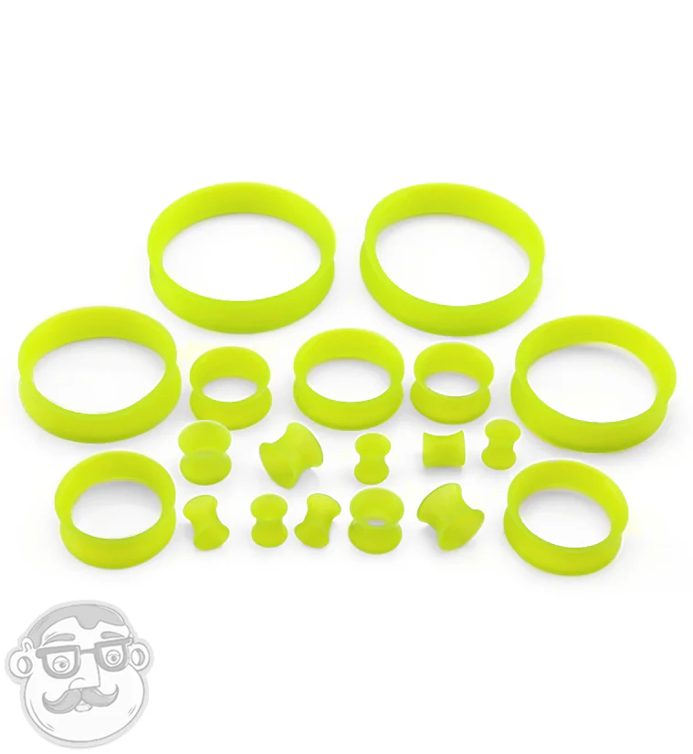 Green Silicone Ear Skins - Mrs Treak